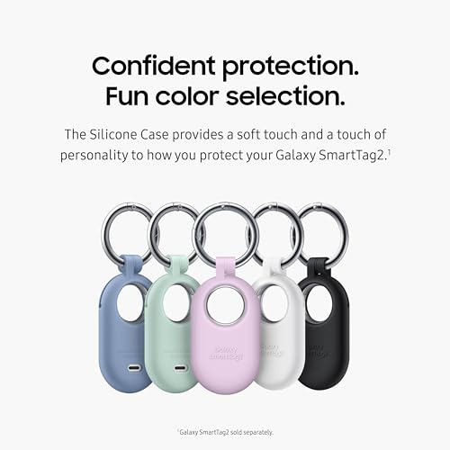Soft Touch Lavender Silicone Case for Samsung Galaxy SmartTag2