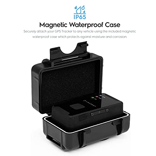 Car GPS Tracker Weatherproof Magnetic Case, 4G LTE