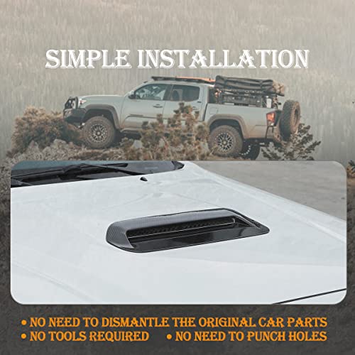 2013-2015 Toyota Tacoma Hood Scoop Air Vents