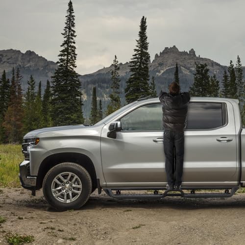 Chevy/GMC Silverado/Sierra Running Boards - Two-Stair Black