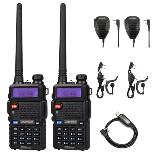 Powerful Dual Band Two-Way Radio Set (2 Pack)