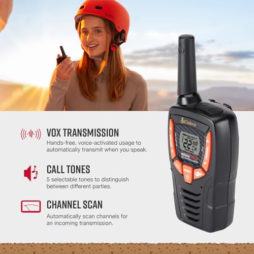 Cobra ACXT345 Walkie Talkies: Weather-Resistant, Long Range