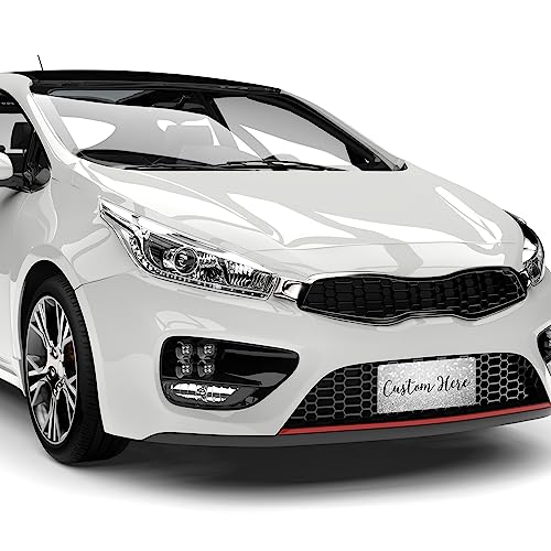 Personalized Glitter Bling Front Car License Plate Cover