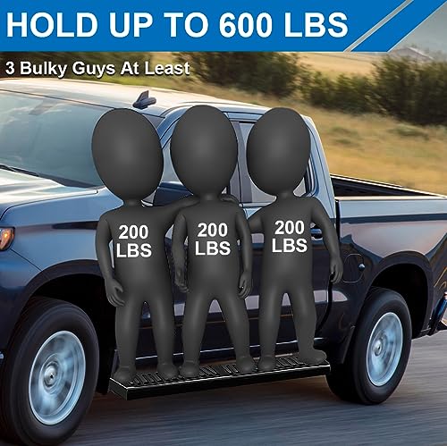 6" Aluminum Running Boards for 2019-2024 Chevy Silverado