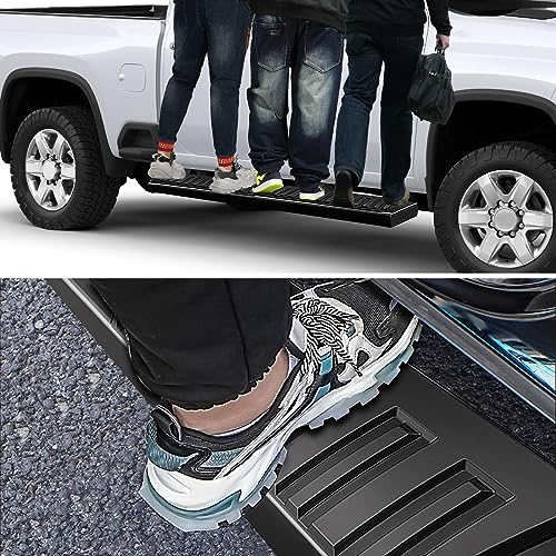 6" Aluminum Running Boards for 2019-2024 Chevy Silverado