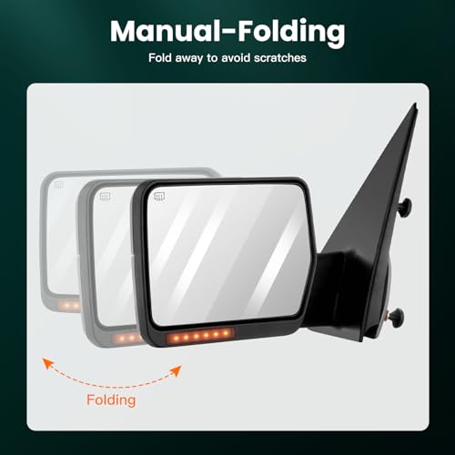 SCITOO Towing Mirror for 2004-2006 Ford F-150