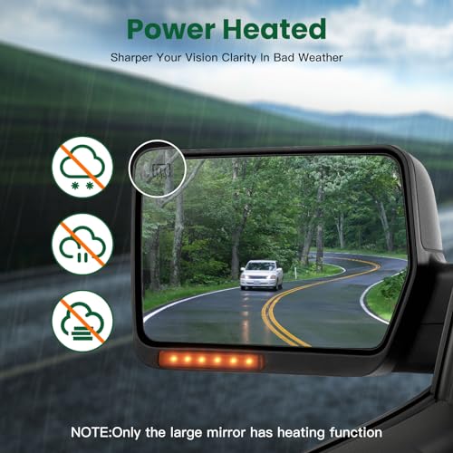 SCITOO Towing Mirror for 2004-2006 Ford F-150