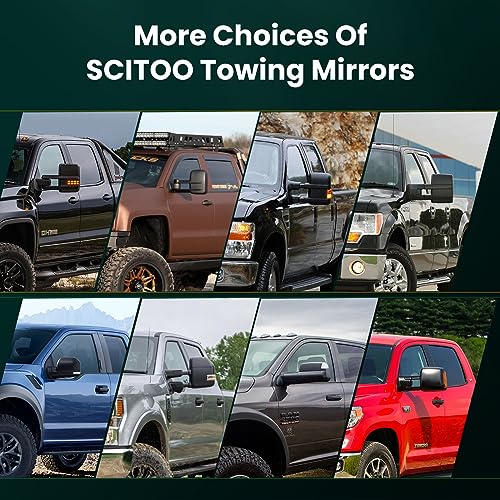 SCITOO Towing Mirror for 2004-2006 Ford F-150