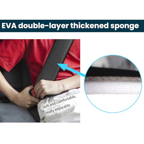 Osilly Car Seat Belt Pads - 2 Pack