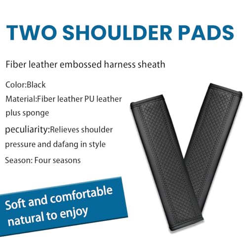 Osilly Car Seat Belt Pads - 2 Pack