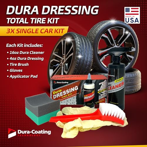Dura-Dressing Tire Shine & Cleaner Kit - USA Made