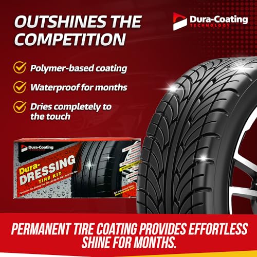 Dura-Dressing Tire Shine & Cleaner Kit - USA Made