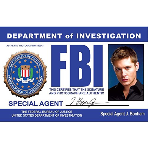 Supernatural Dean Driver’s License | Novelty Collectible Trading Card