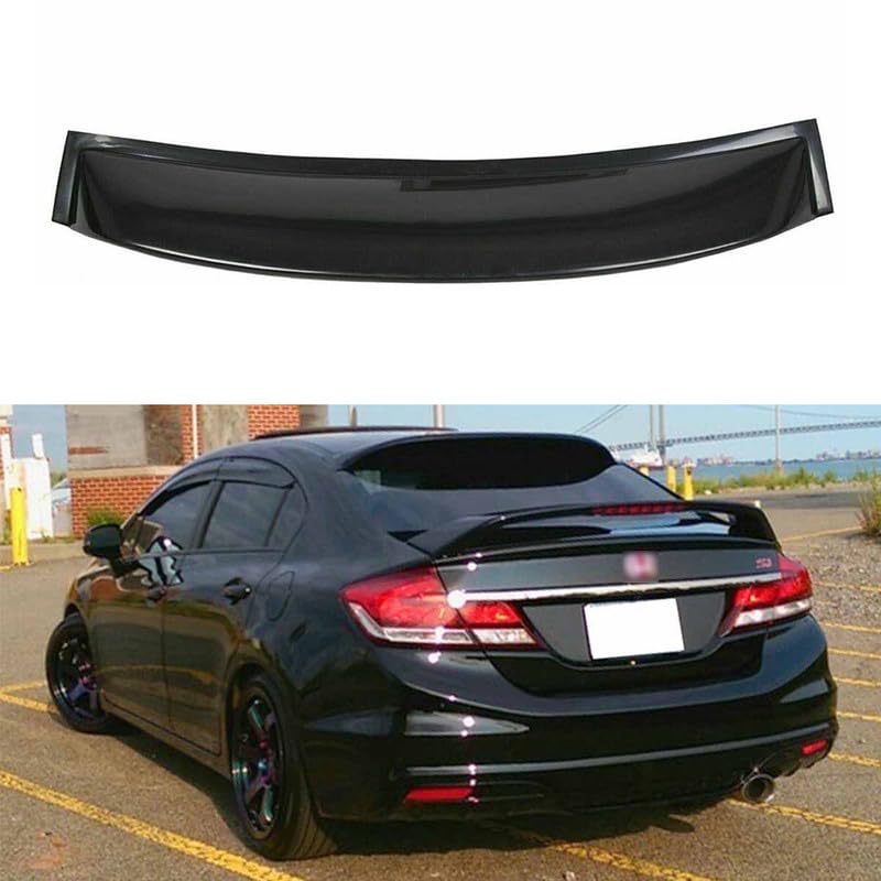 2012-2015 Honda Civic Sedan Roof Spoiler with Window Deflector