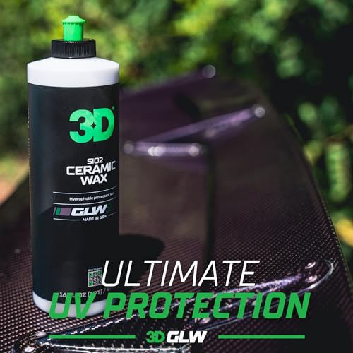 3D SiO2 Ceramic Wax | Ultra-Slick Gloss Finish | Hyper Hydrophobic