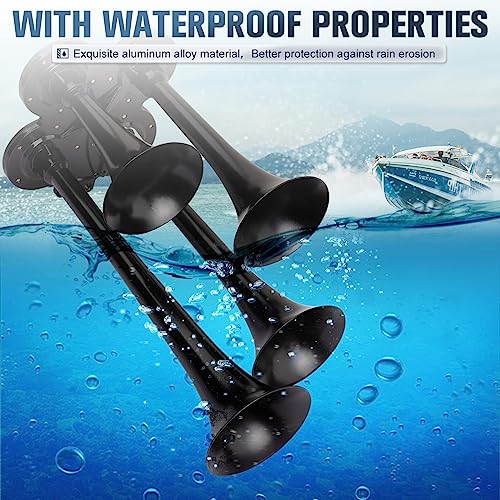 Powerful 150DB Train Horn Kit for 12V Vehicles