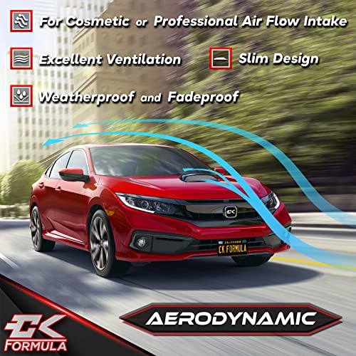 Universal Fit Black Hood Scoop for Flat Hoods