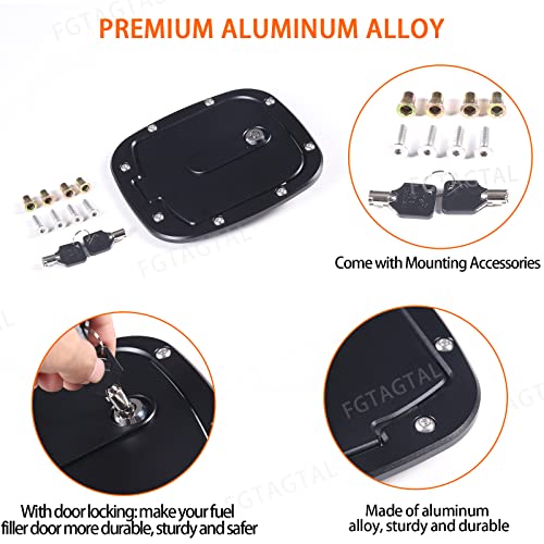 Toyota FJ Cruiser Gas Tank Cap Cover (2007-2021)