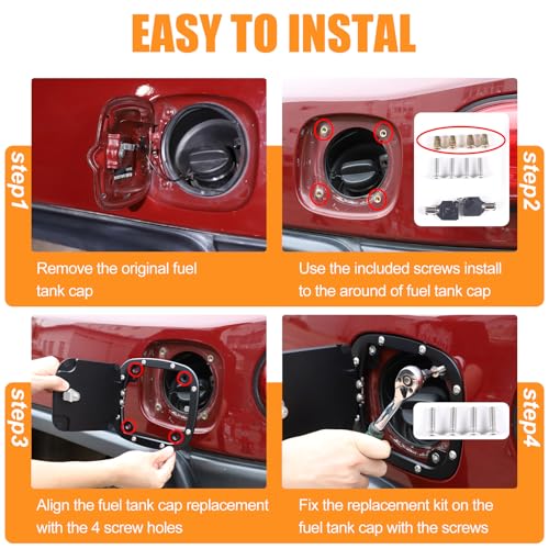 Toyota FJ Cruiser Gas Tank Cap Cover (2007-2021)