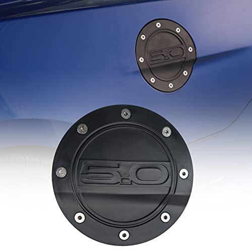 Ford Mustang GT Fuel Tank Cap Cover, Black