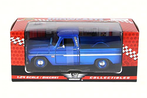 1966 Chevy C10 Fleetside Pickup Truck - Dark Blue