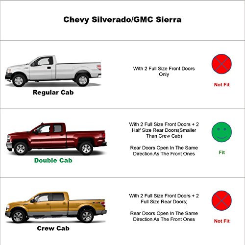 Chevy/GMC Window Visors - Silverado/Sierra 2014-2018 (4PC)