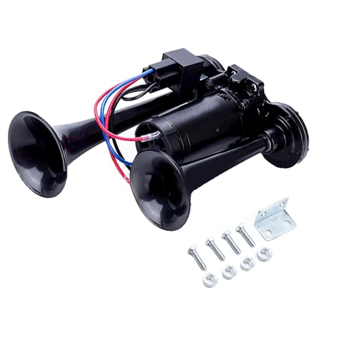 Dual Trumpets Super Loud Car Horn for Truck Train
