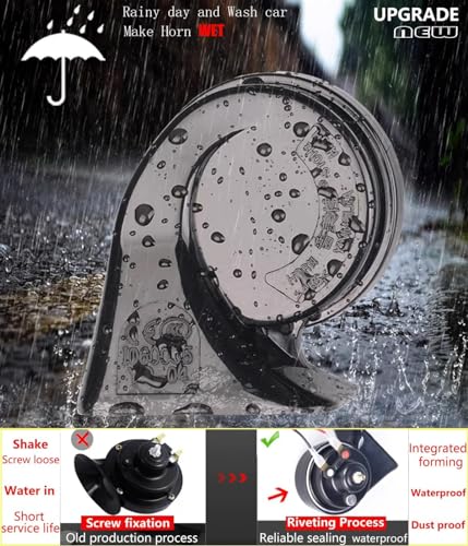 Universal Waterproof Car Truck Motorcycle Horn