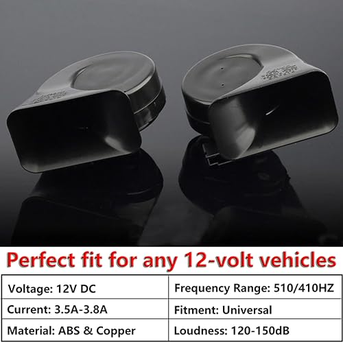 Universal Waterproof Car Truck Motorcycle Horn
