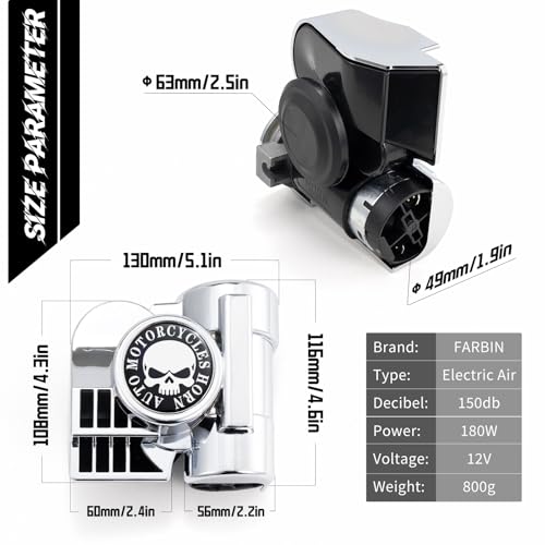 Super Loud Car Horn for Motorcycle and Car