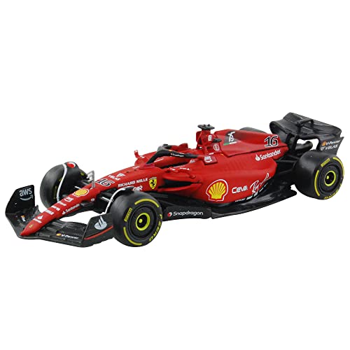 Bburago Ferrari F1-75#16 C. Leclerc Diecast Car