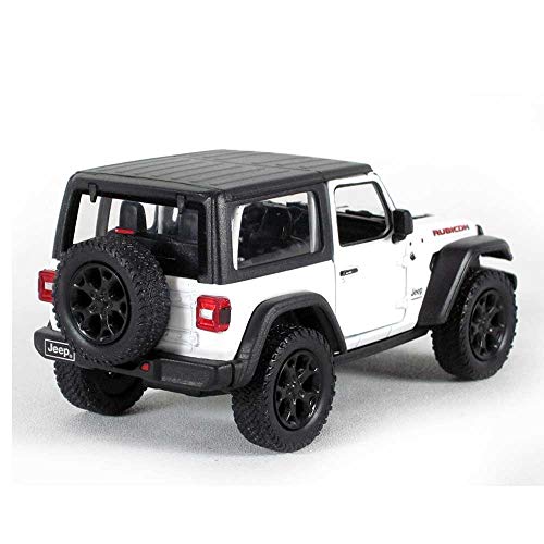 Replica Wrangler Rubicon 4x4 Diecast Model White Car