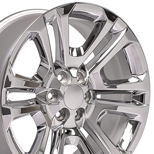 22" Chrome Rims for Silverado, Sierra, Tahoe, Suburban