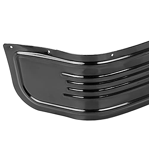 Harley Touring Fender Skirt Trim - Black