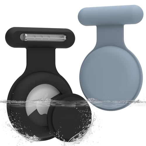Kids Waterproof Airtag Holder: 2-Pack Air Tag Case