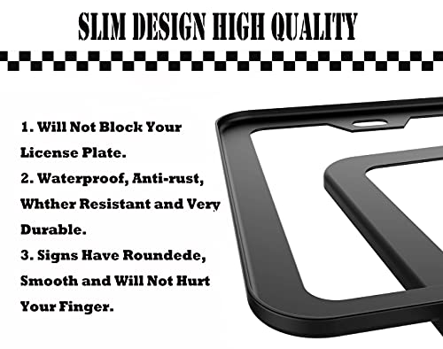 Adventure License Plate Frame - Forest Bear Design