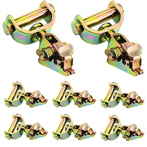 8-Pack Swivel Fitting for Car Cargo Management