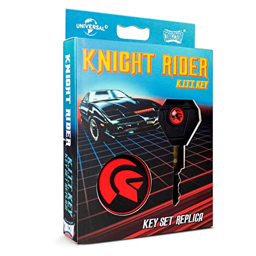 Knight Rider: K.I.T.T Key with Logo Keychain