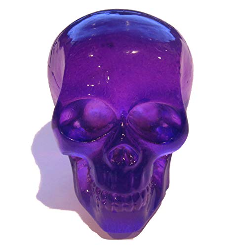 Clear Purple Skull Shifter Knob for Rat Rods