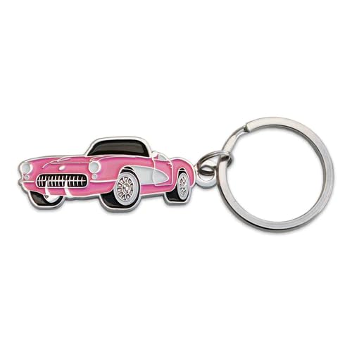 1956 Chevrolet Corvette C1 Key Chain - Officially Licensed