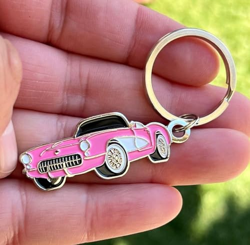 1956 Chevrolet Corvette C1 Key Chain - Officially Licensed