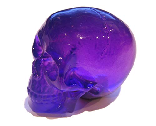 Clear Purple Skull Shifter Knob for Rat Rods