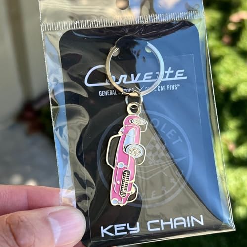 1956 Chevrolet Corvette C1 Key Chain - Officially Licensed