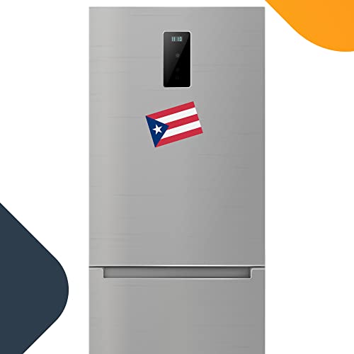 Puerto Rican Flag Magnet Decal - 4x6 Inches