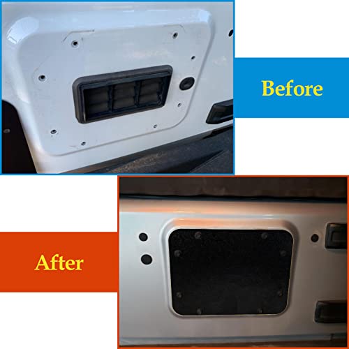 Aluminum Spare Tire Carrier Plug Set for Jeep Wrangler