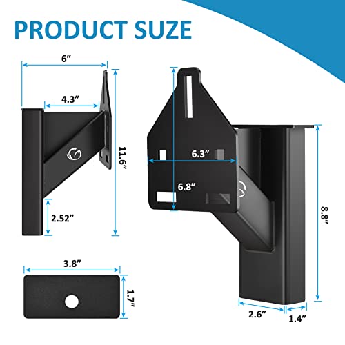 Heavy Duty Spare Tire Carrier for Trailer Wheels