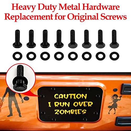 Aluminum Spare Tire Carrier Plug Set for Jeep Wrangler