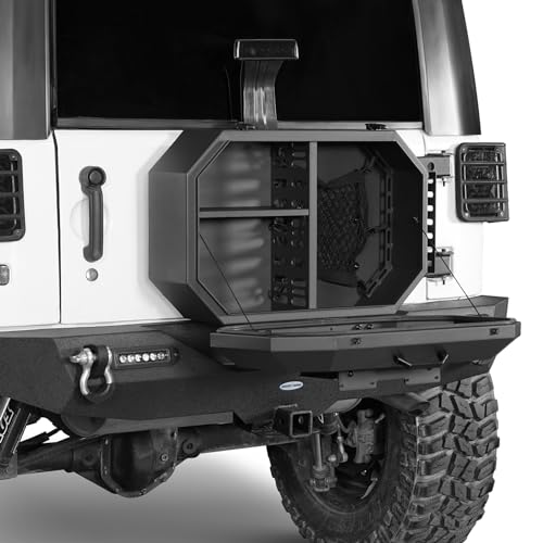Jeep Wrangler JK Tailgate Storage Box - Cargo Organizer