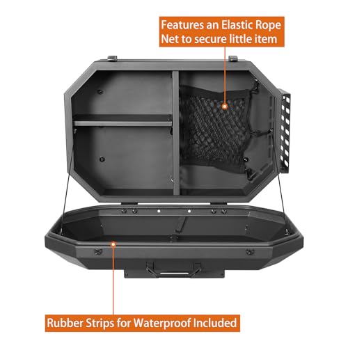 Jeep Wrangler JK Tailgate Storage Box - Cargo Organizer