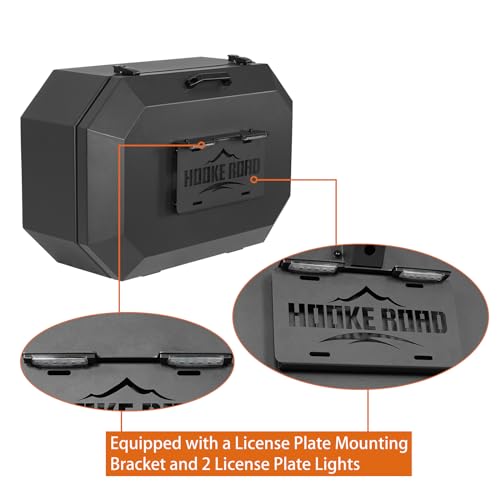 Jeep Wrangler JK Tailgate Storage Box - Cargo Organizer